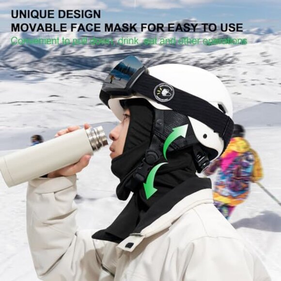 Breathable Windproof Balaclava Ski Mask Full Face Cover Unisex main image 5